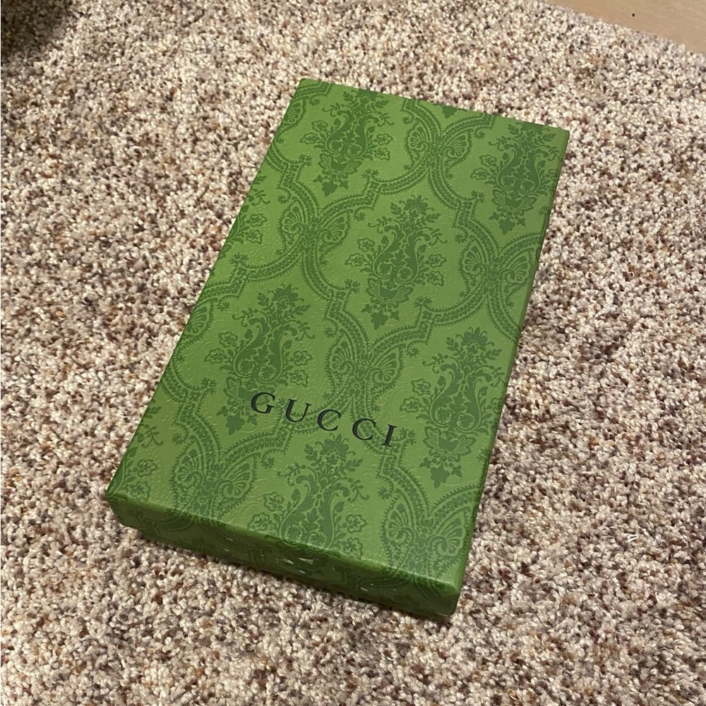 Gucci Green Patterned Box